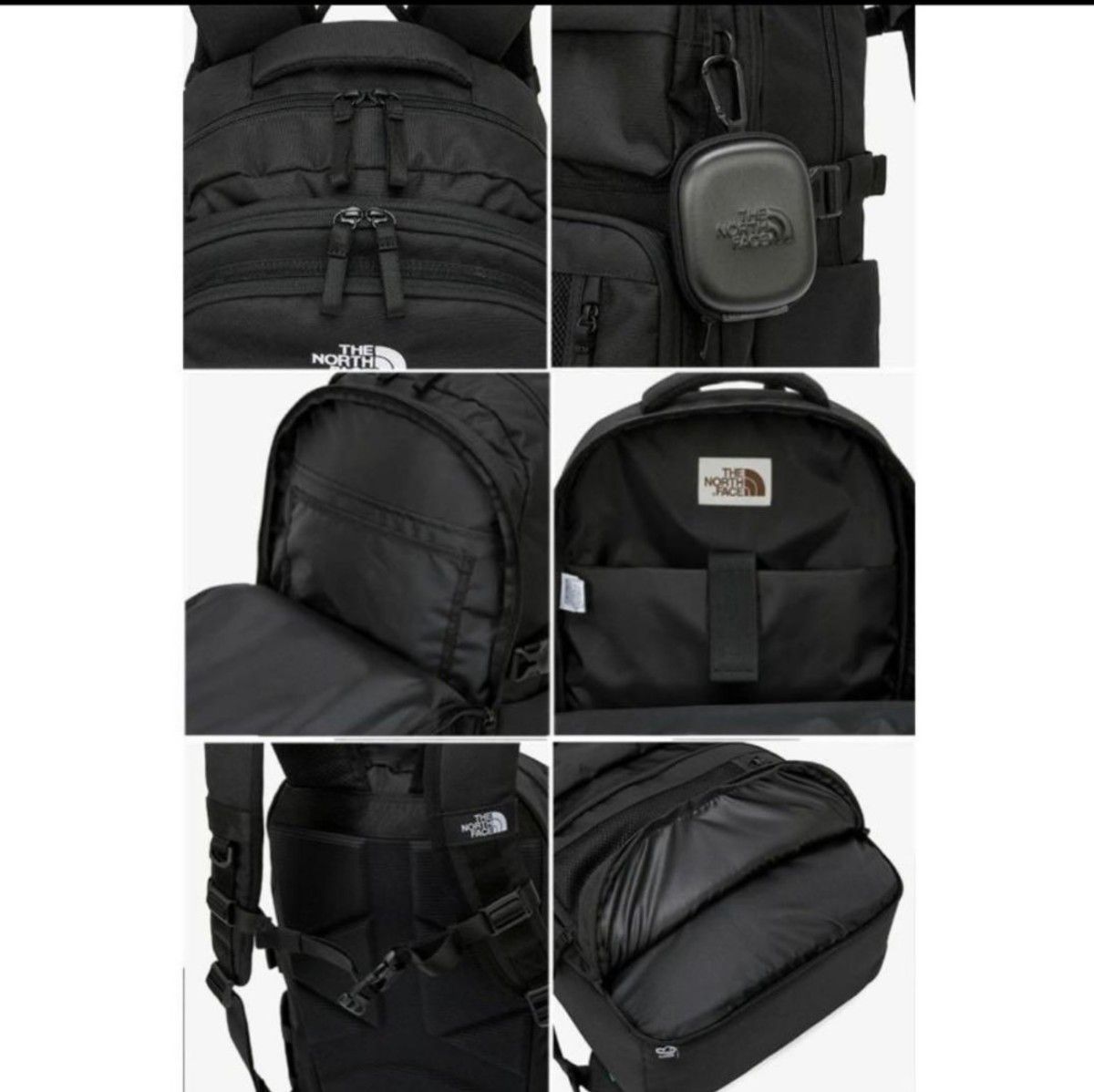 ウォレット+エコバッグ付き ノースフェイス リュックDUAL BACKPACK