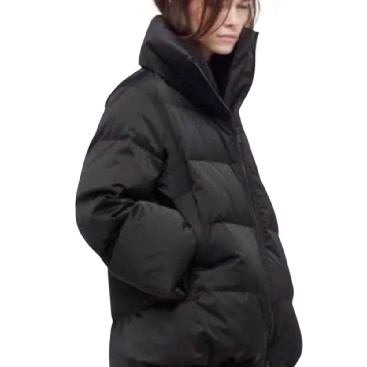 UNIQLO +J ジルサンダー コラボ ダウンボリュームジャケットS ブラック