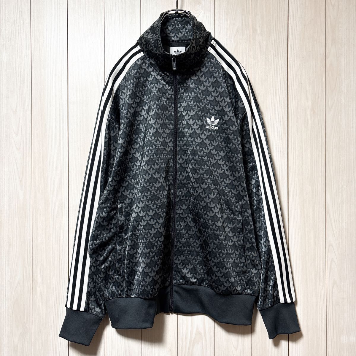 美品 人気 adidas アディダス モノ トラックジャケット トラックトップ