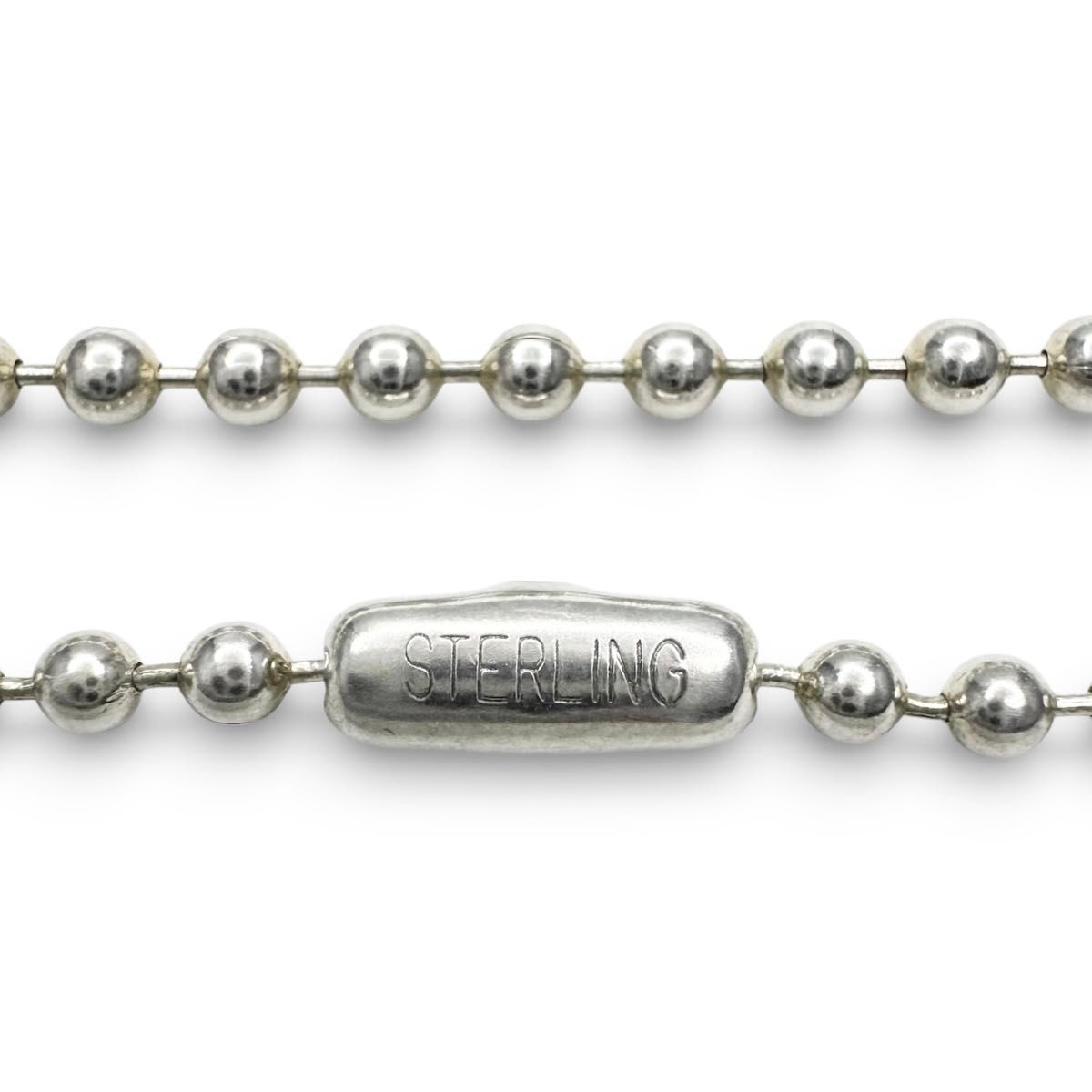 正規品 CHROME HEARTS 30inch BALL CHAIN クロムハーツ ボールチェーン