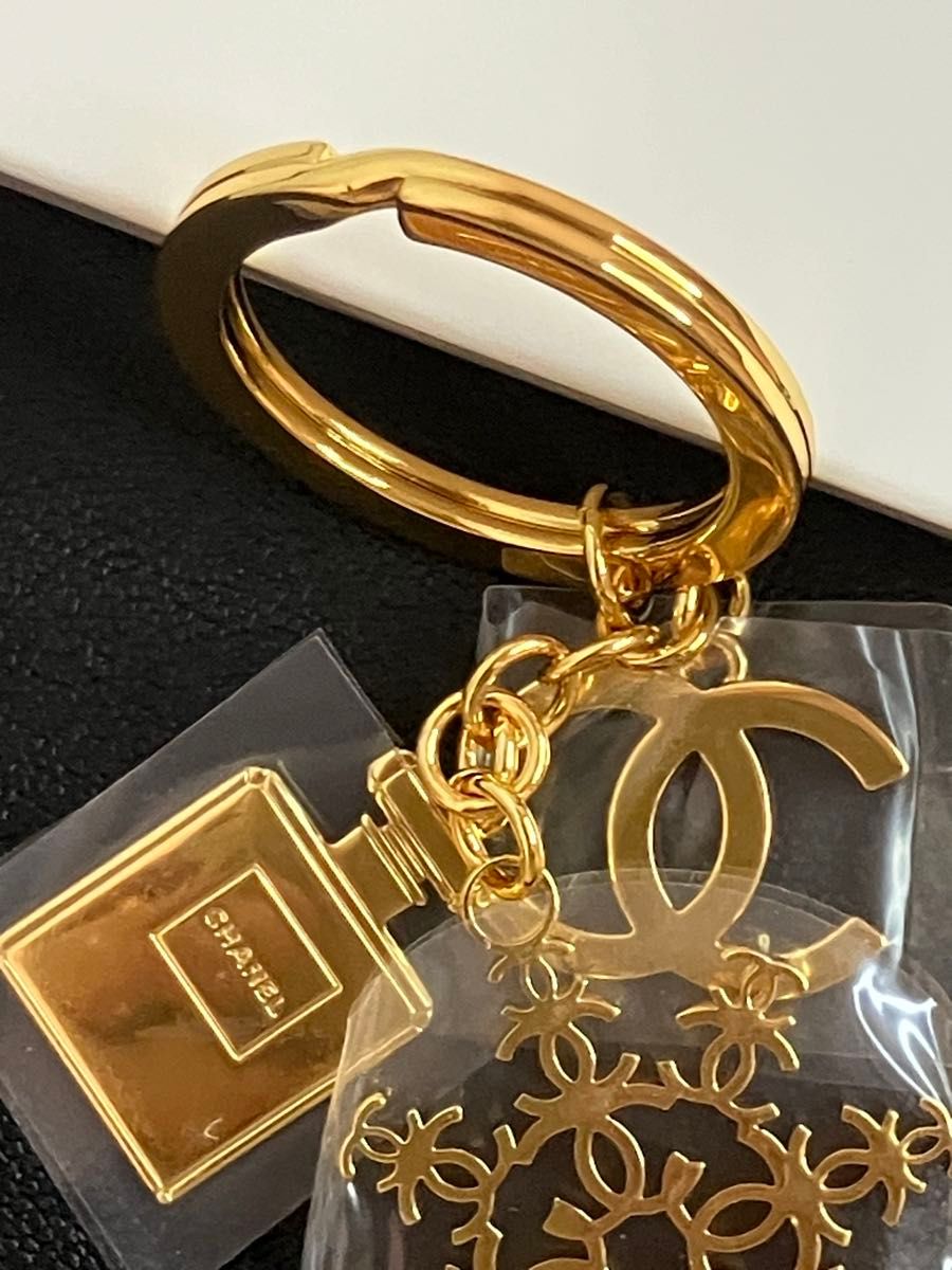 CHANEL シャネル ノベルティ キーホルダー キーリング チャーム