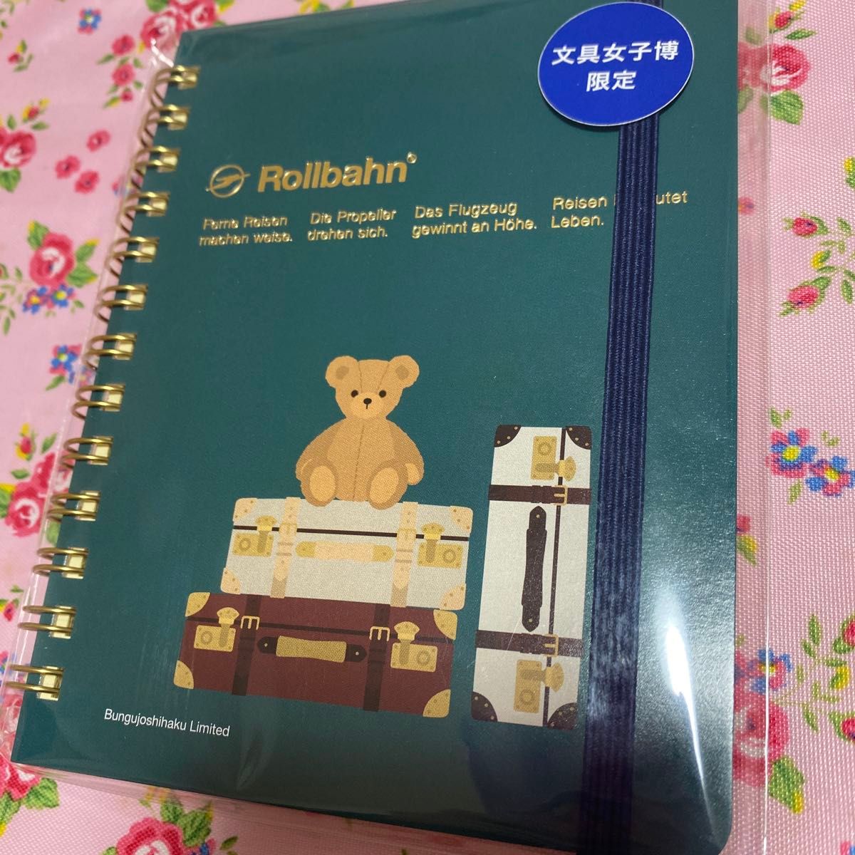 新品 ロルバーン 文具女子博限定 ノート Mサイズ ＆ ブックマーク2種