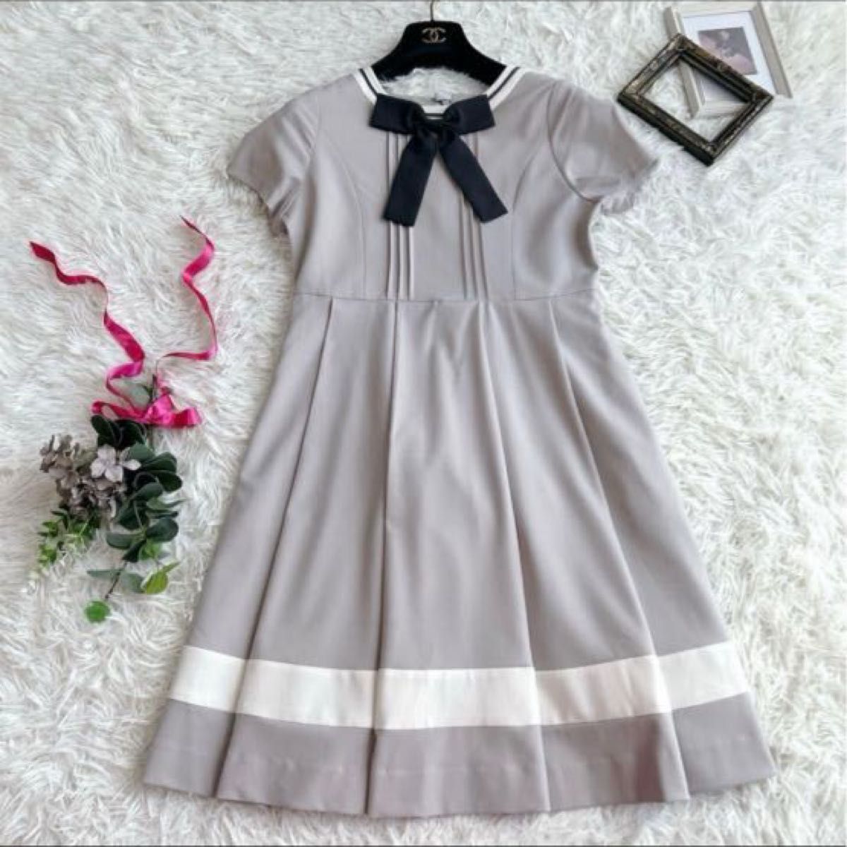 美品 メゾピアノ2024年度セレモニーコレクション 150cm 卒服3点セット