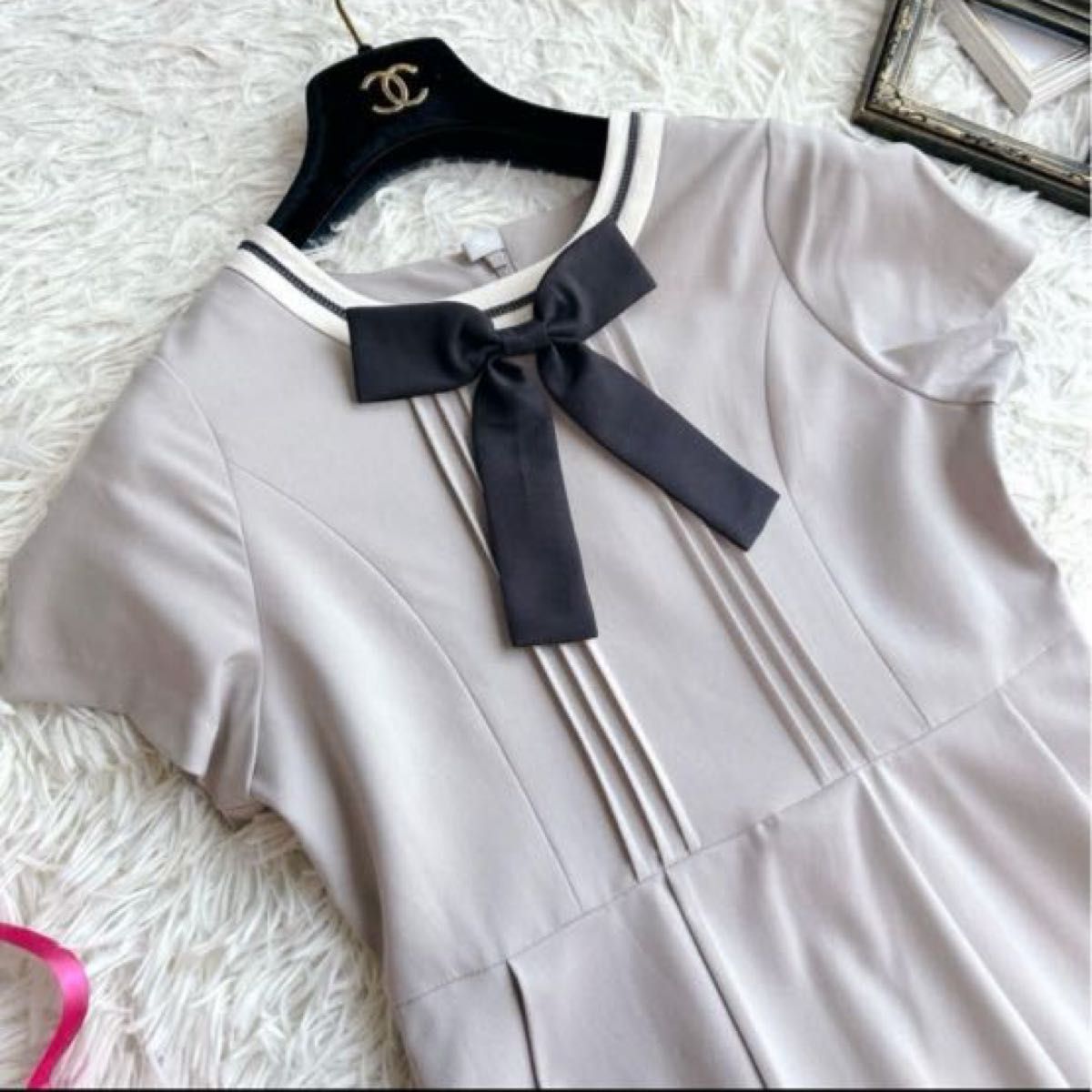美品 メゾピアノ2024年度セレモニーコレクション 150cm 卒服3点セット