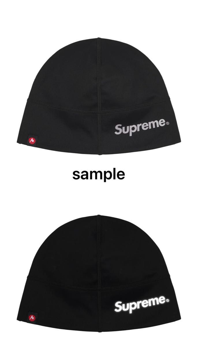 Supreme/Marmot Base Layer Beanie Black｜Yahoo!フリマ（旧PayPayフリマ）
