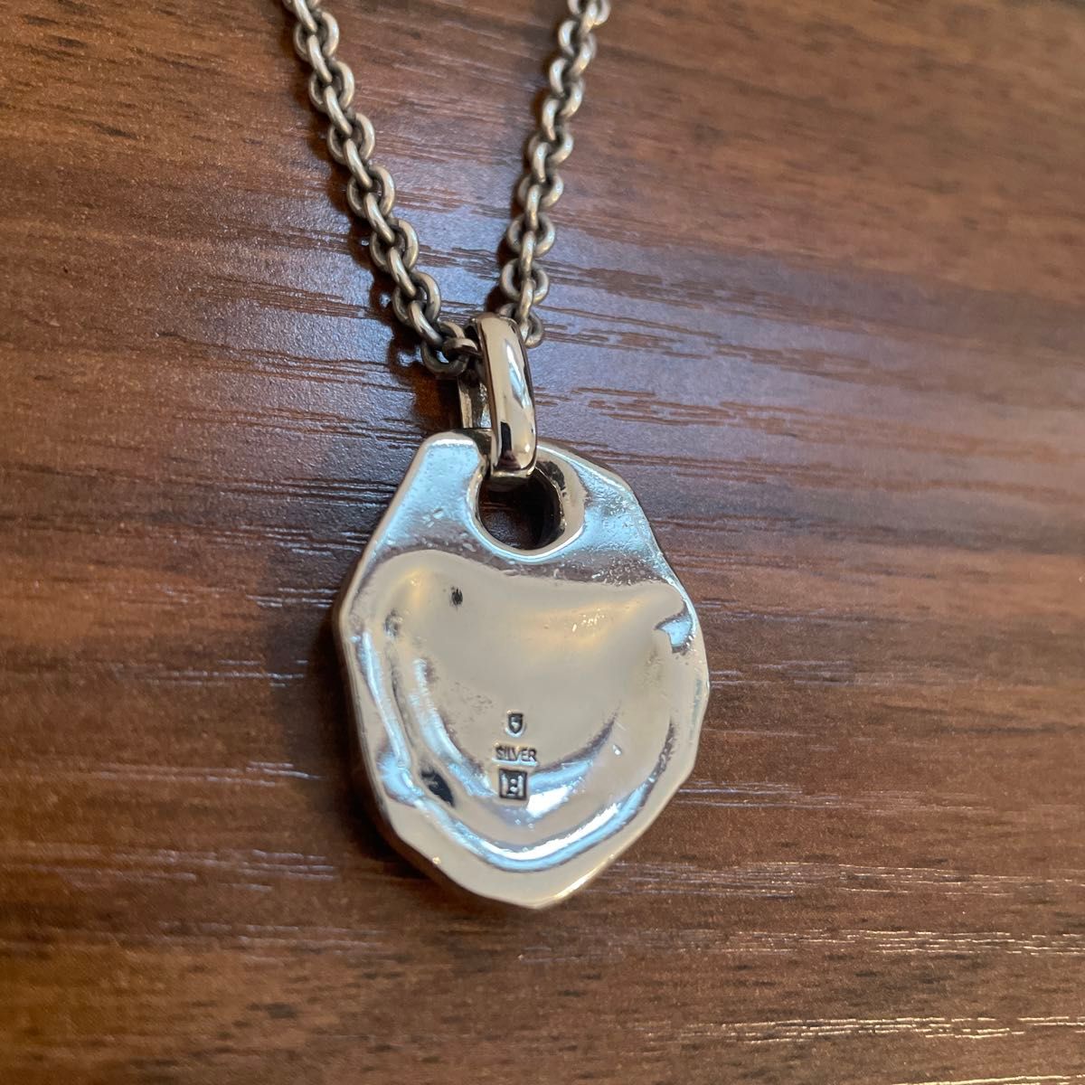 GARNI ガルニ Crockery Pendant -L クロッケリー シルバーネックレス