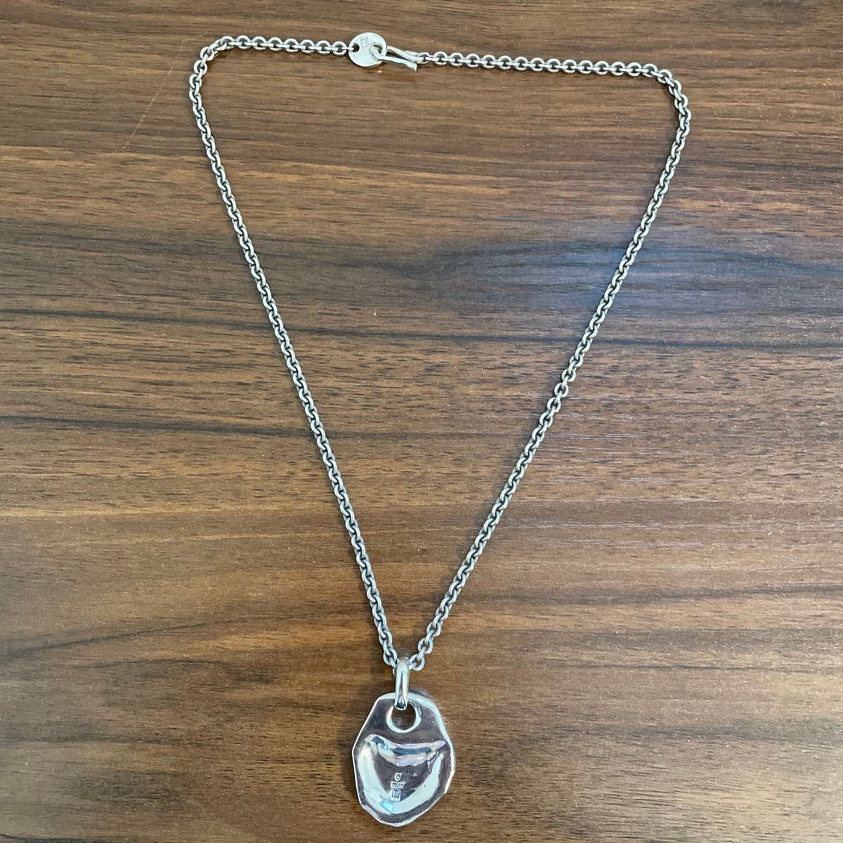 GARNI ガルニ Crockery Pendant -L クロッケリー シルバーネックレス