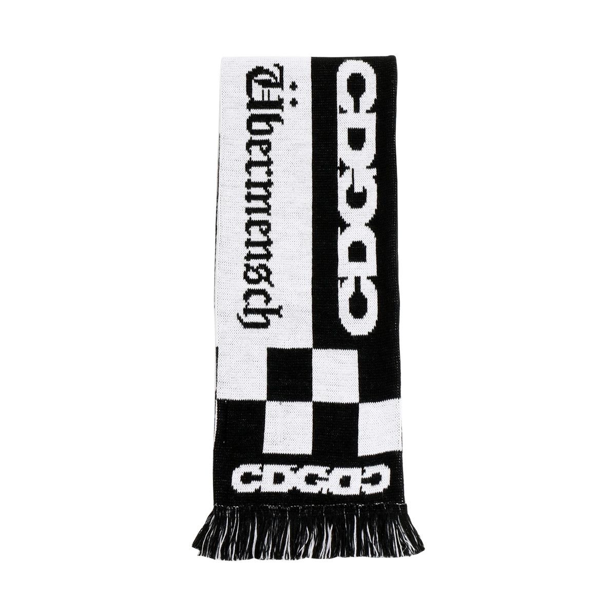 CDGDC CDG x G-DRAGON Ubermensch CHECKERED STOLE ストール マフラー