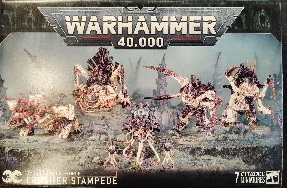 未開封】バトルフォース ティラニッド 破壊者の大暴走 WARHAMMER
