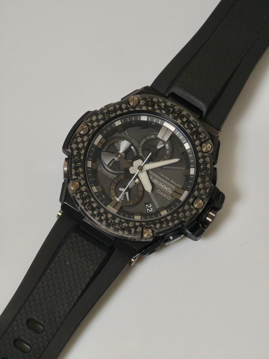 CASIO G-SHOCK GST-B100X Bluetooth G-STEEL カーボン ウォッチ 腕時計