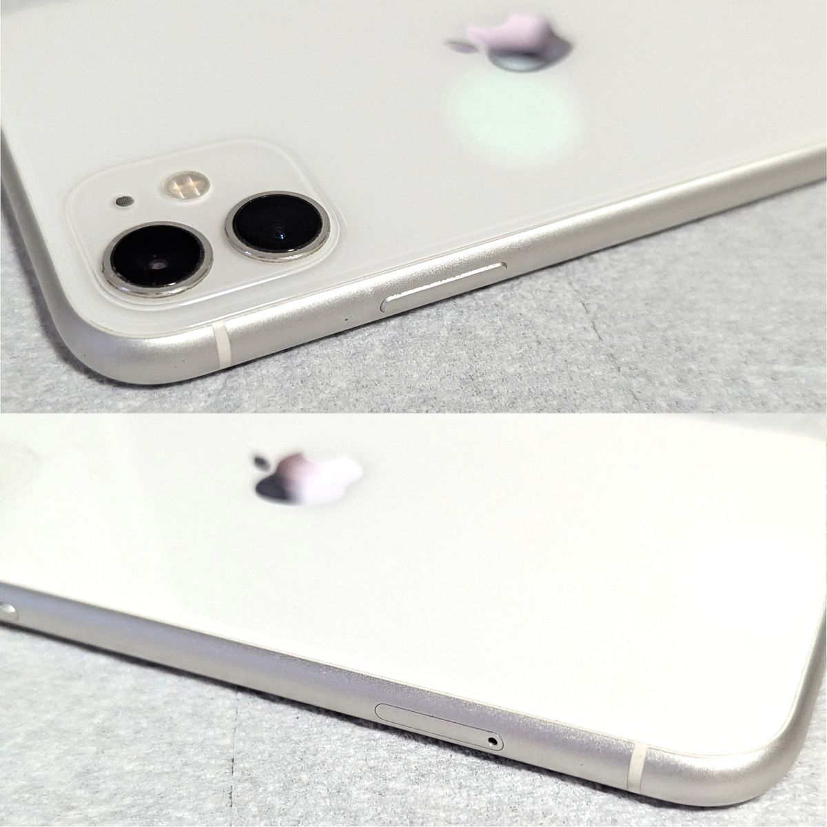 iPhone 11 64GB SIMフリー 白 バッテリー新品大容量 iPhone11 64GB SIM