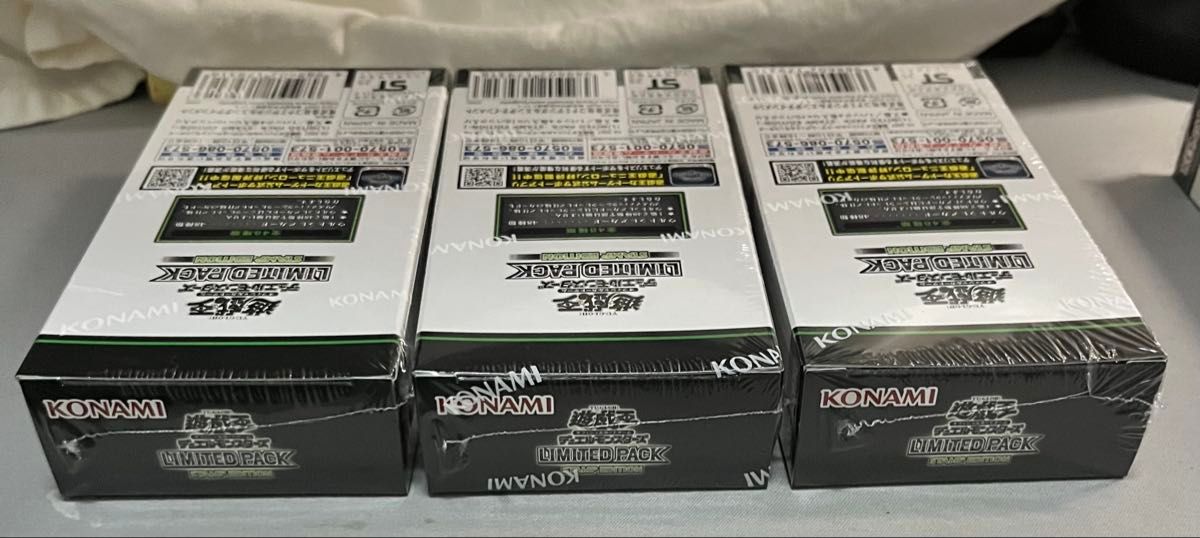 シュリンクあり3BOX 遊戯王 LIMITED PACK STAMP EDITION｜Yahoo!フリマ