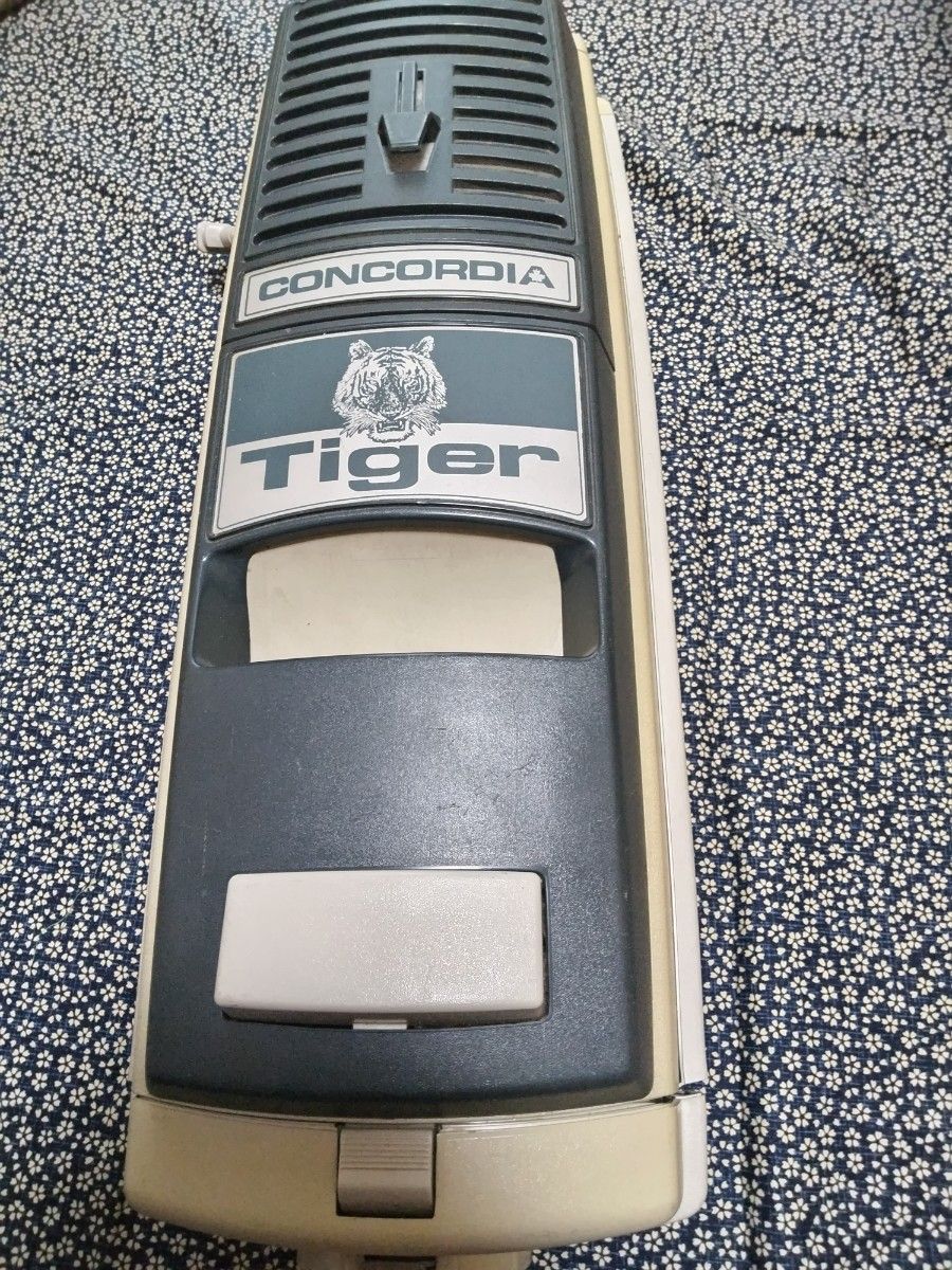 昭和レトロ TIGER CONCORDIA 掃除機 紙パック式 フィルター付き｜Yahoo