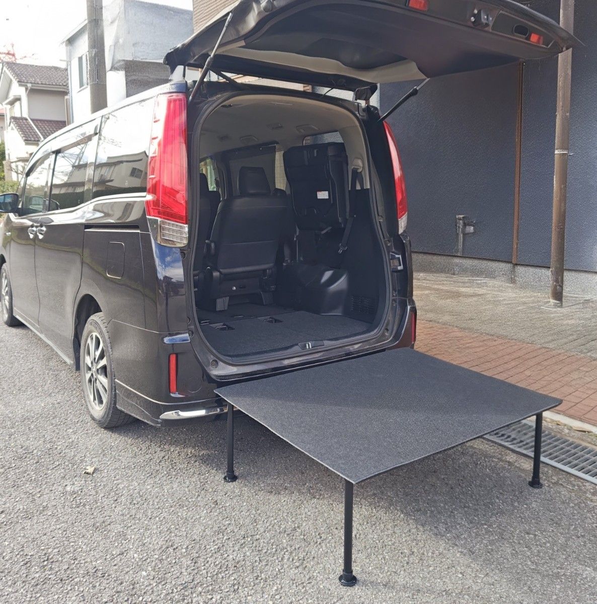 マットつき 80系 ヴォクシー ノア エスクァイア 収納 ベッドキット 車