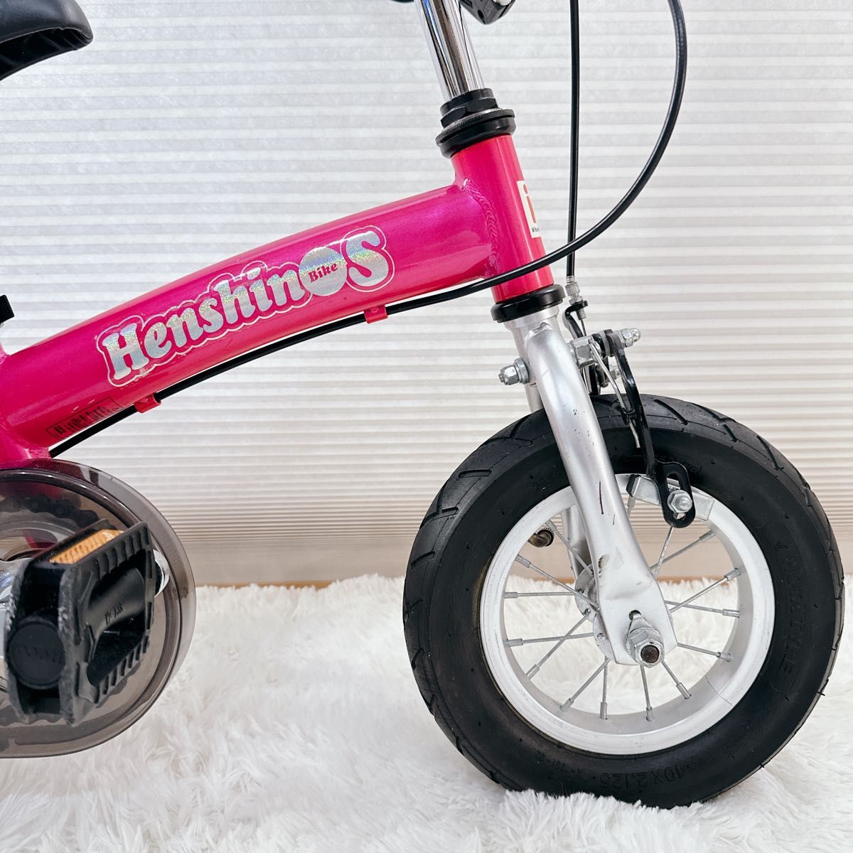 Henshin Bike S へんしんバイクS ピンク 10インチ バランスバイク