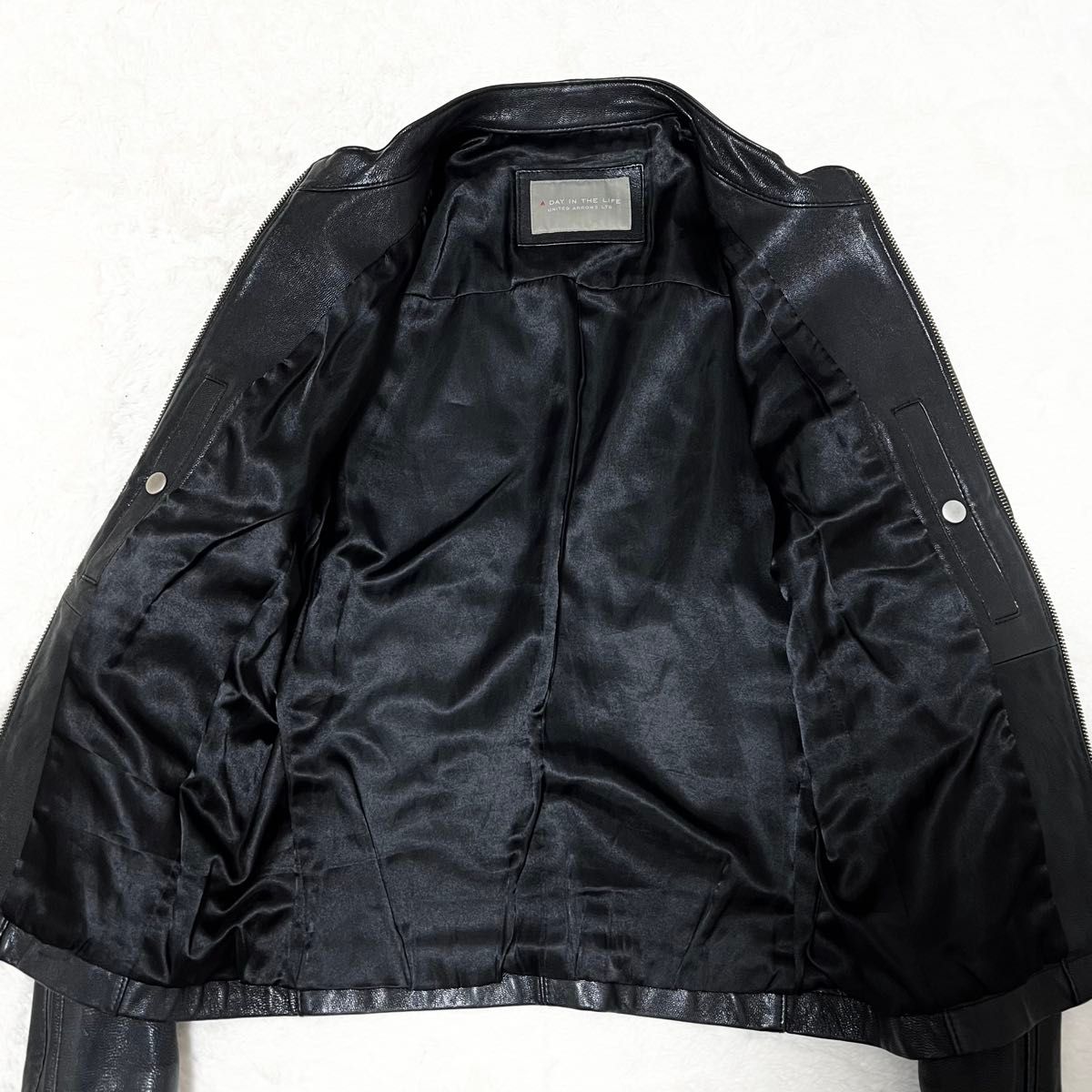 UNITED ARROWS ユナイテッドアローズ ライダースジャケット シングル