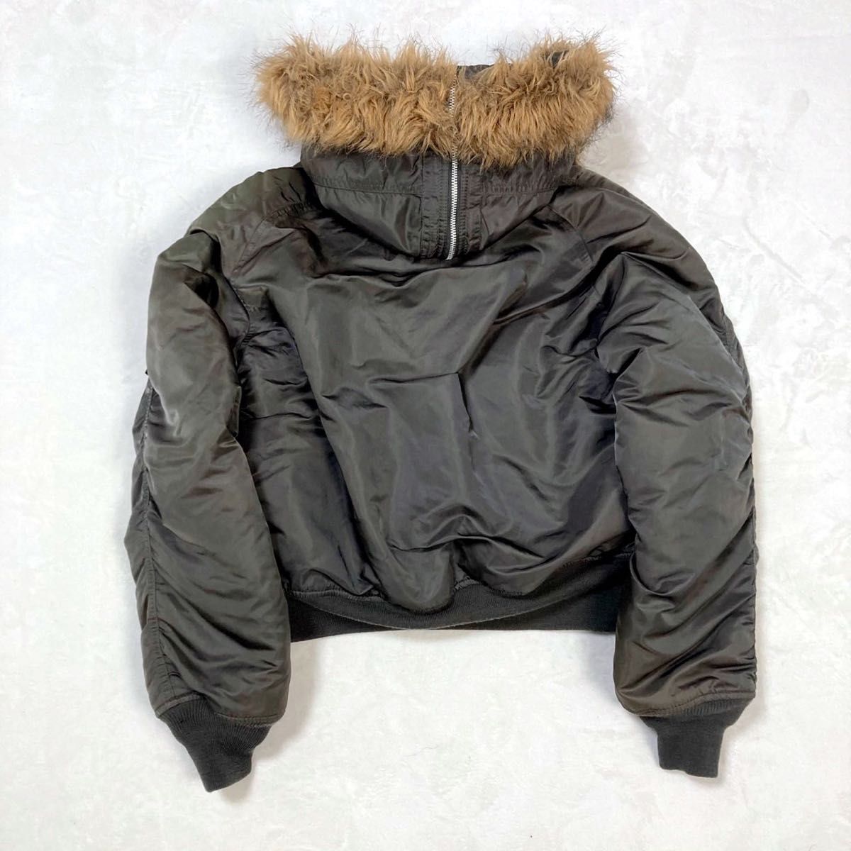 ALPHA INDUSTRIES アルファ N-2B フライトジャケット ミリタリー 短丈