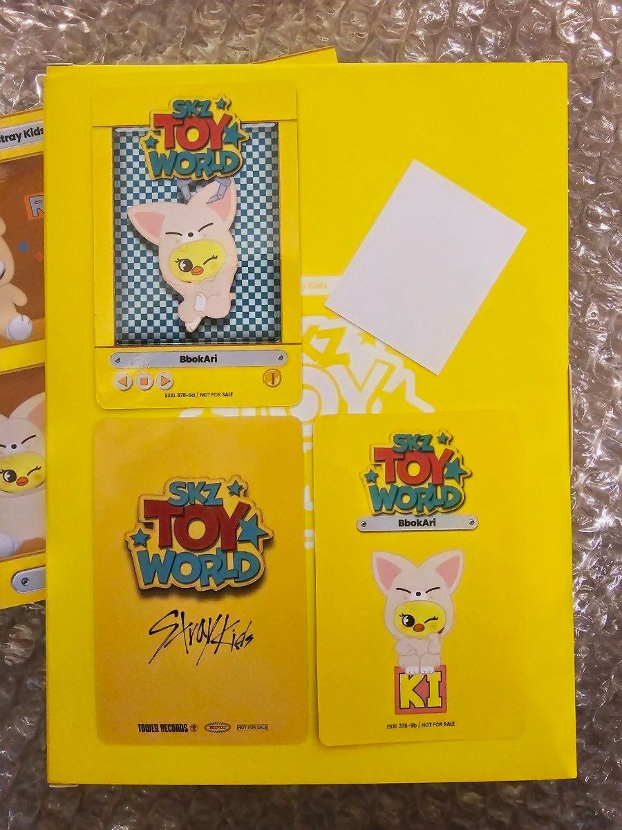 スキズ トイワールド Straykids TOYWORLD タワレコ 特典 封入 トレカ