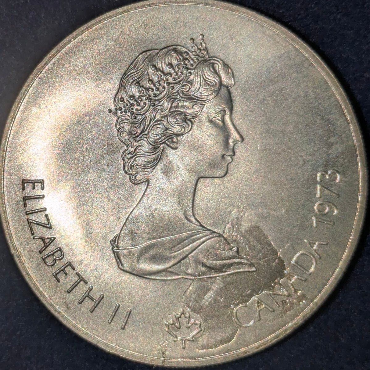 1976年モントリオールオリンピック 5ドル銀貨 カナダ ②｜Yahoo!フリマ