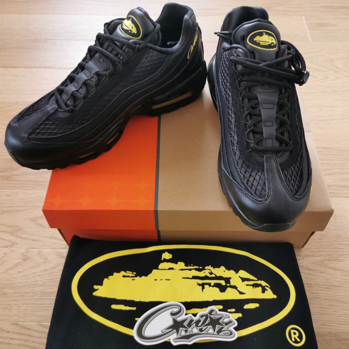 Corteiz Nike Air Max 95 Tour Yellow 27cm コーテイズ ナイキ エア