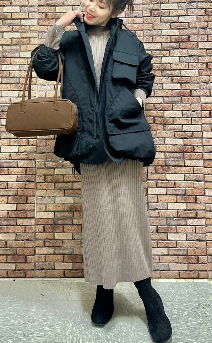 新品 GU ジーユー パデッドシェルパーカ ENGINEERED GARMENTS ネイビー