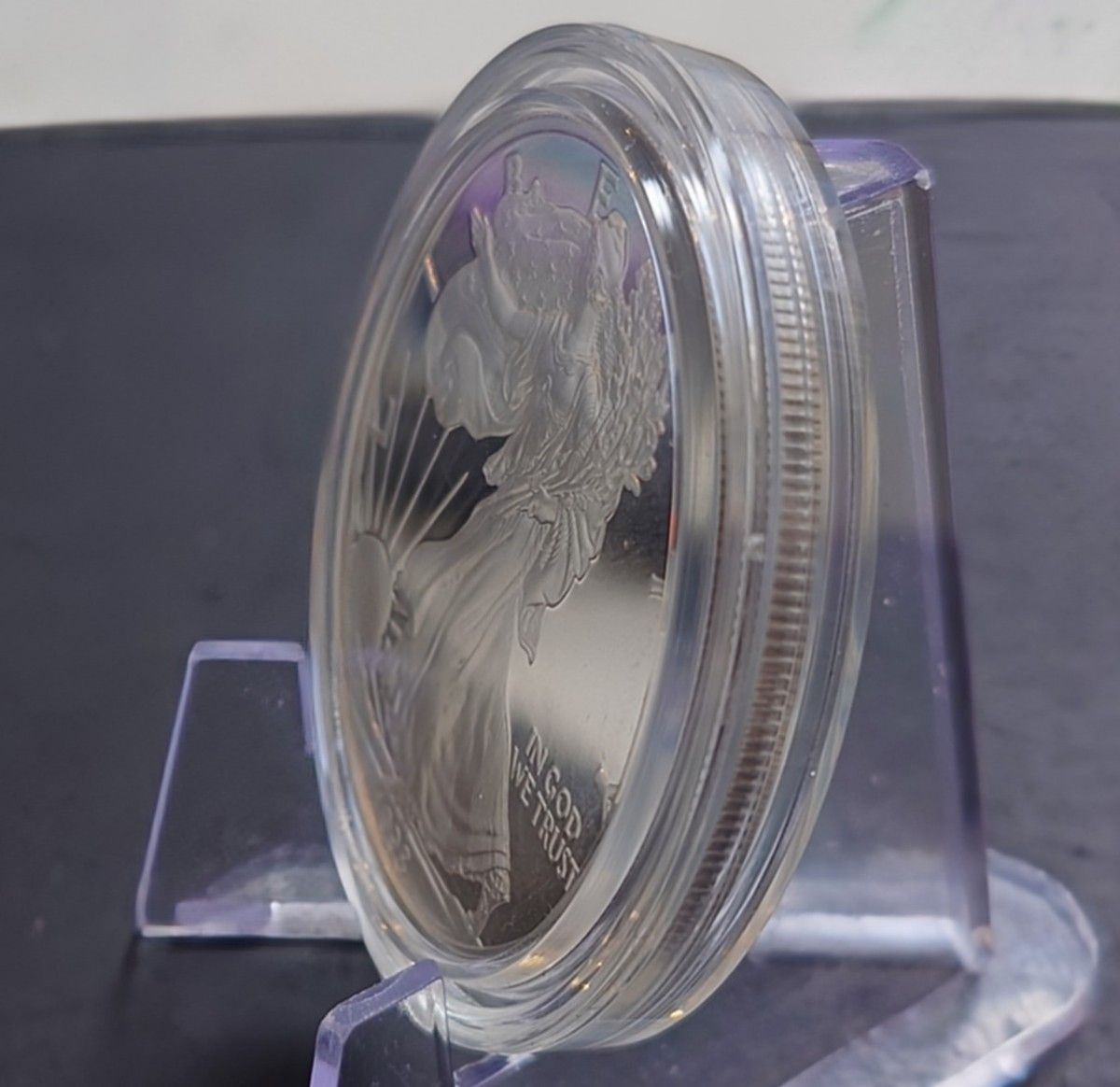 1998年 アメリカ銀貨 1オンス シルバーイーグル silver999 純銀