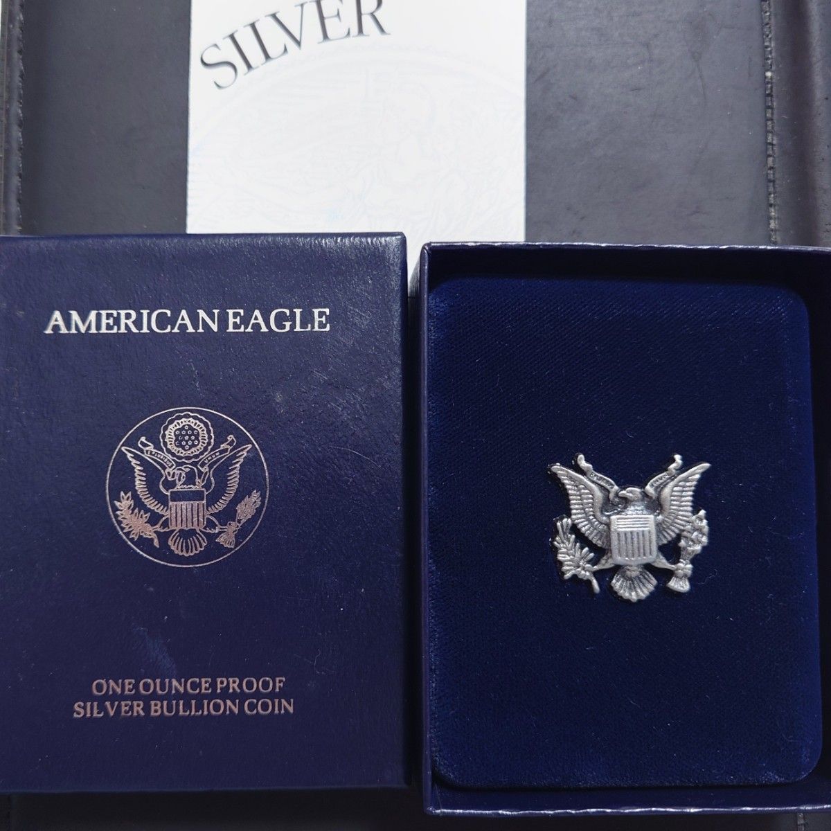 1998年 アメリカ銀貨 1オンス シルバーイーグル silver999 純銀