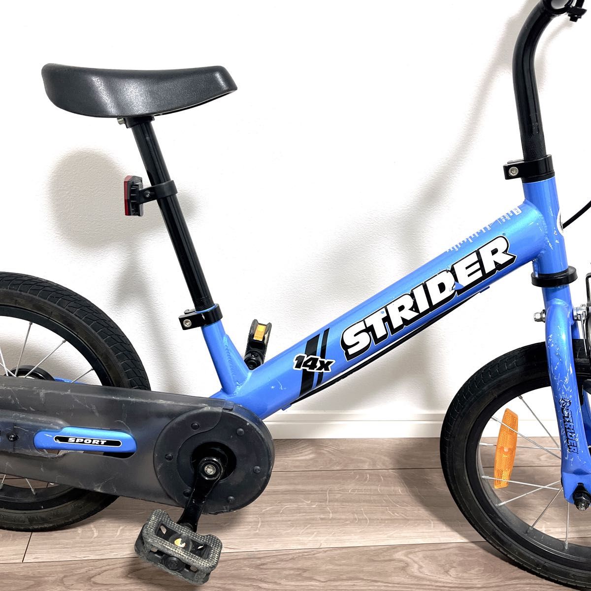 STRIDER 14xストライダー 14X 14インチ スティールブルー 子供用自転車