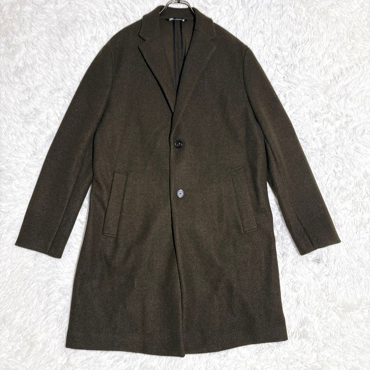 未使用級 ZARA 4WAY COAT XL チェスターコート大きいサイズ ザラ
