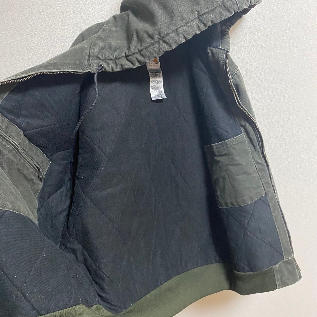 Carhartt アクティブジャケット WJ130 MOS モスグリーン ダック