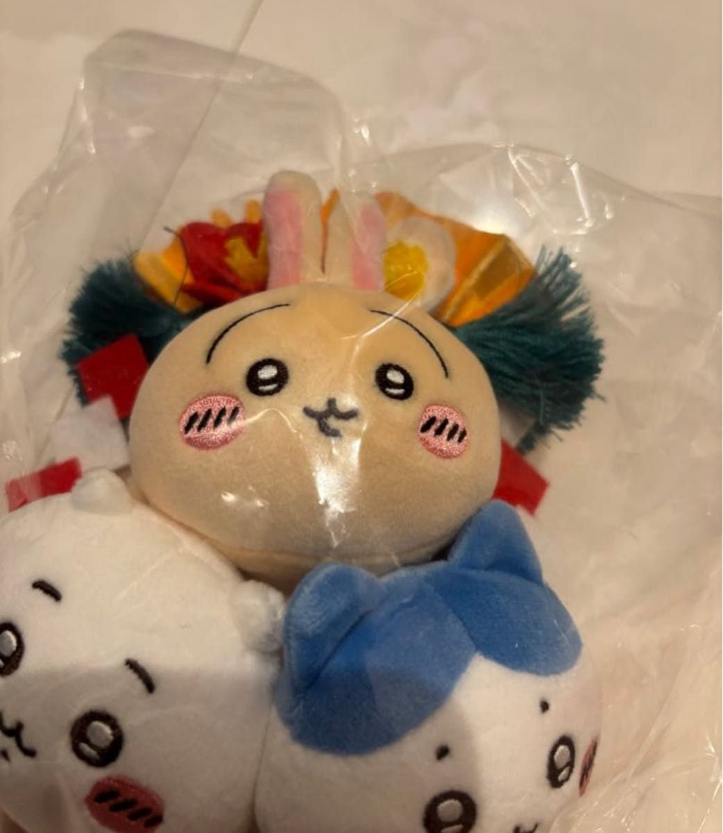 ちいかわ しめ縄なぬいぐるみ ちいかわ ハチワレ うさぎ マスコット