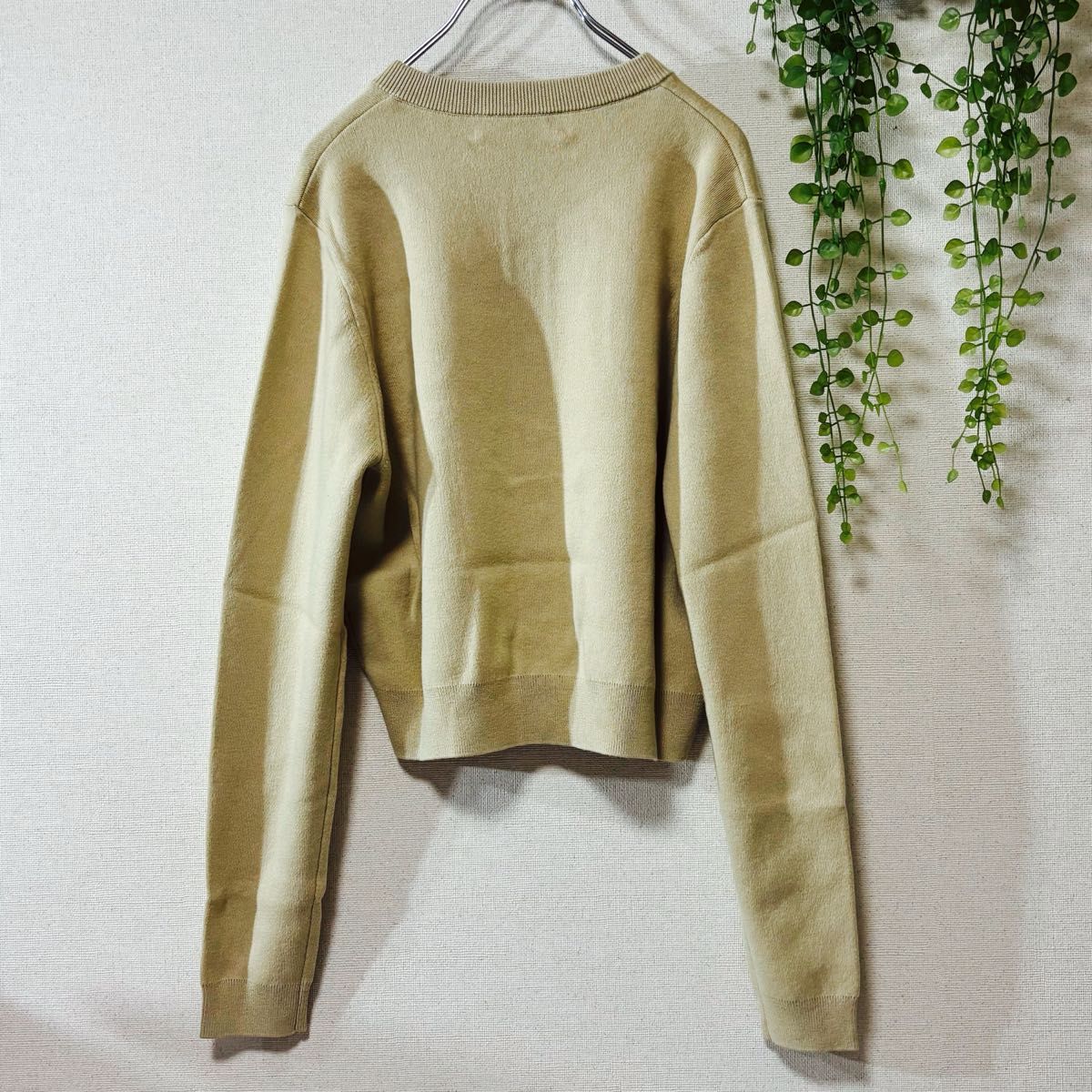 新品未使用 CABaN キャバン コットン カシミヤ クルーネック