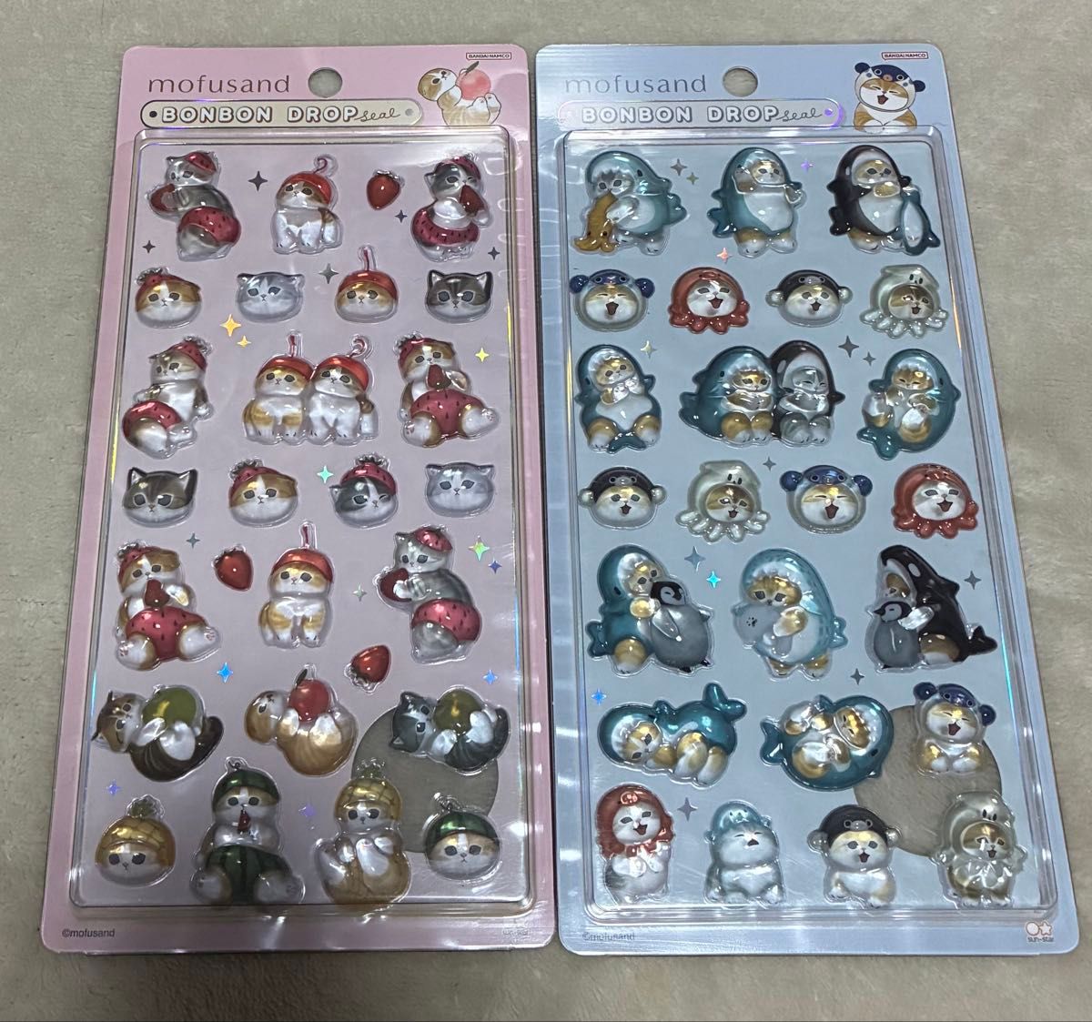 mofusand モフサンド ボンボンドロップシール 正規品 mofusand