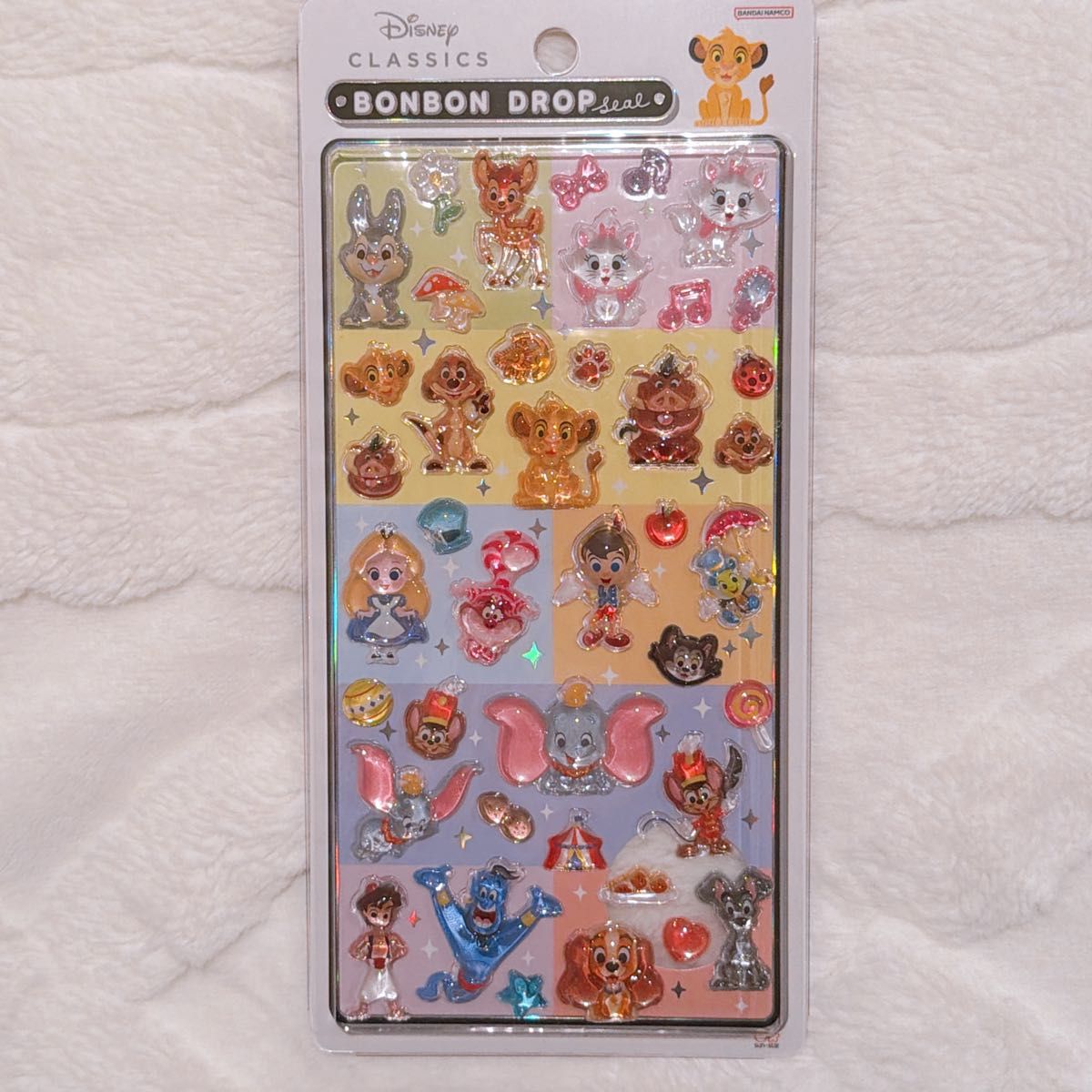 正規品】新品未使用 ボンボンドロップシール ディズニー クラシック