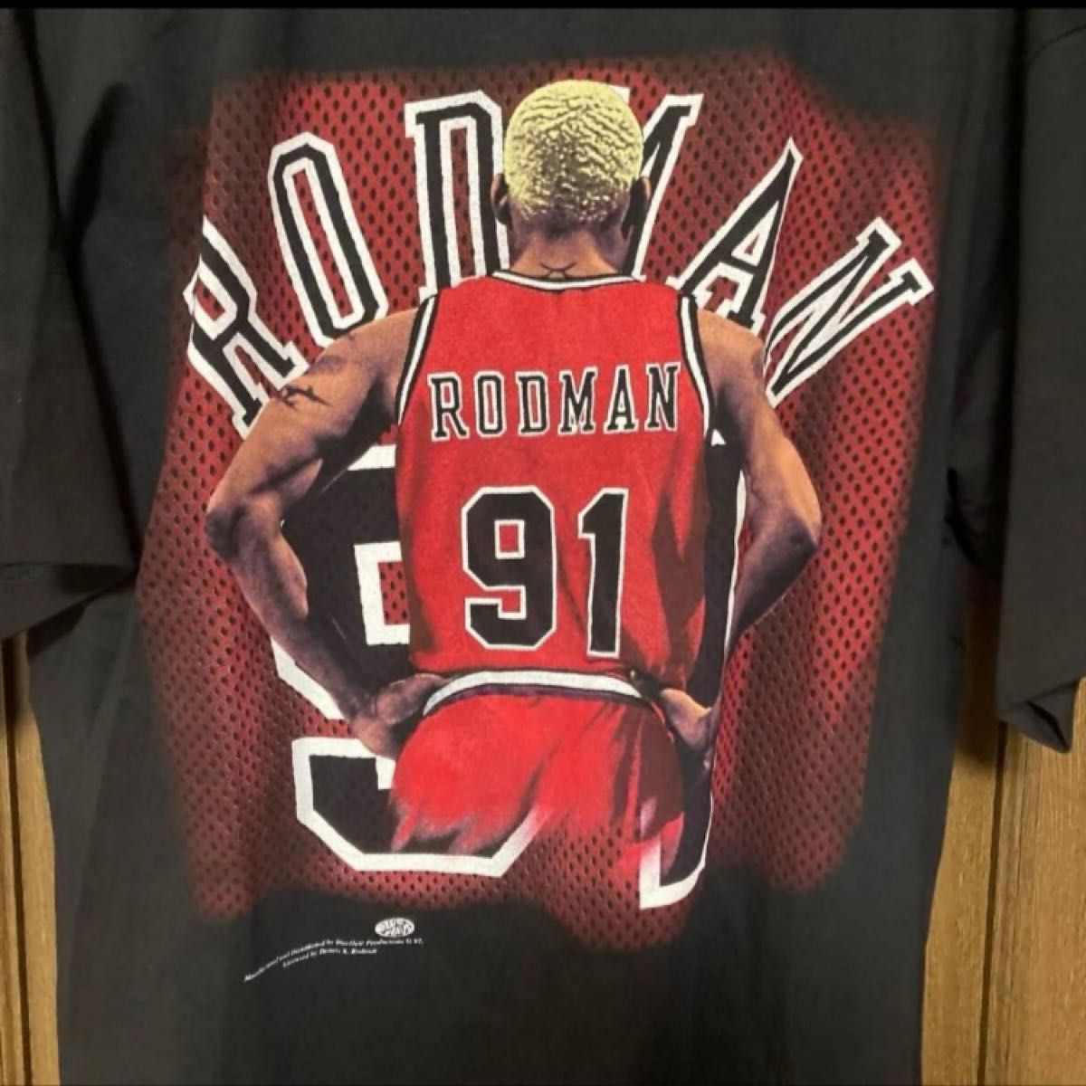 RODMAN 91 Tシャツ NBA シカゴブルズ デニス・ロッドマン｜Yahoo
