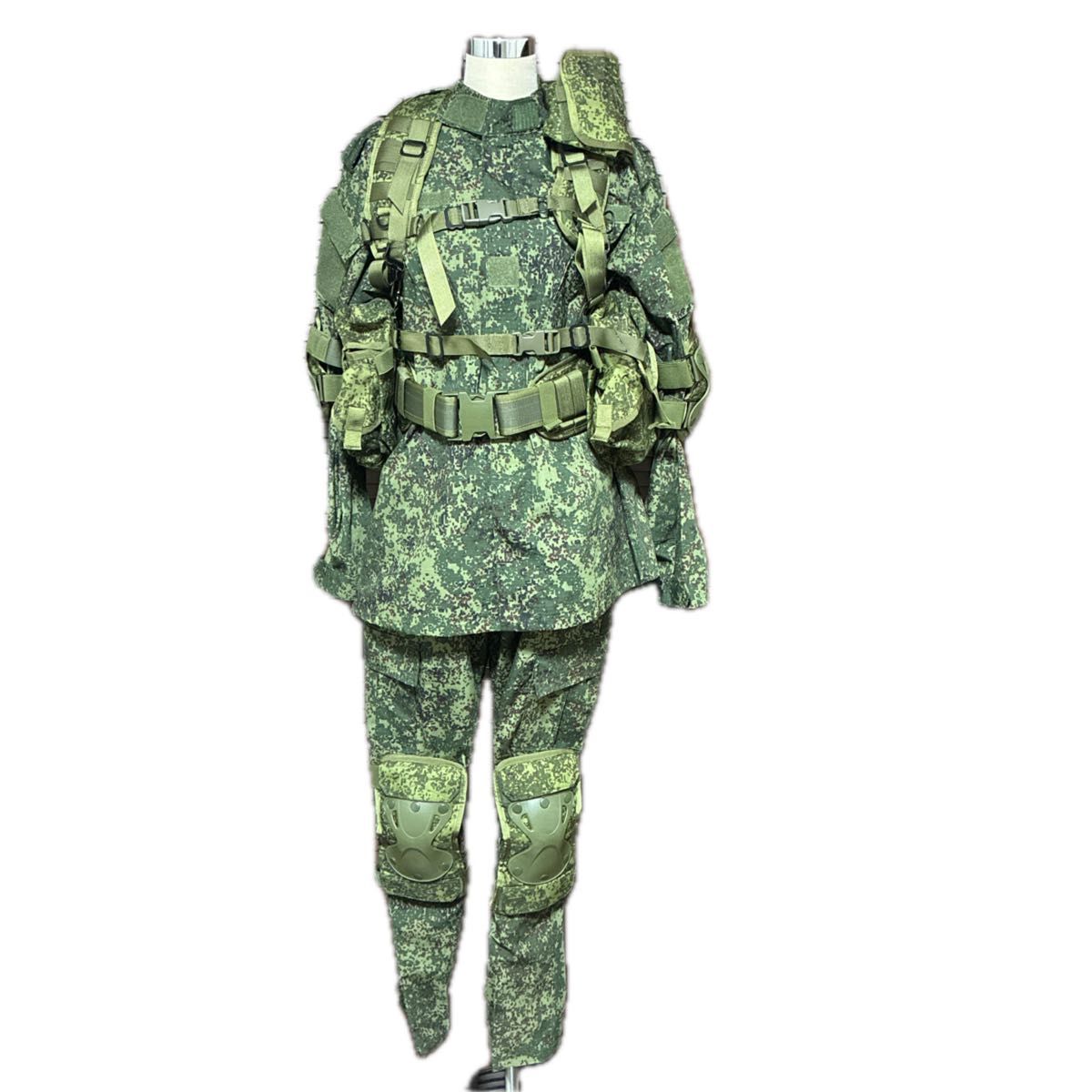 デジタルフローラ迷彩服 セット販売 スメルシ 6b51 サバゲー ロシア軍