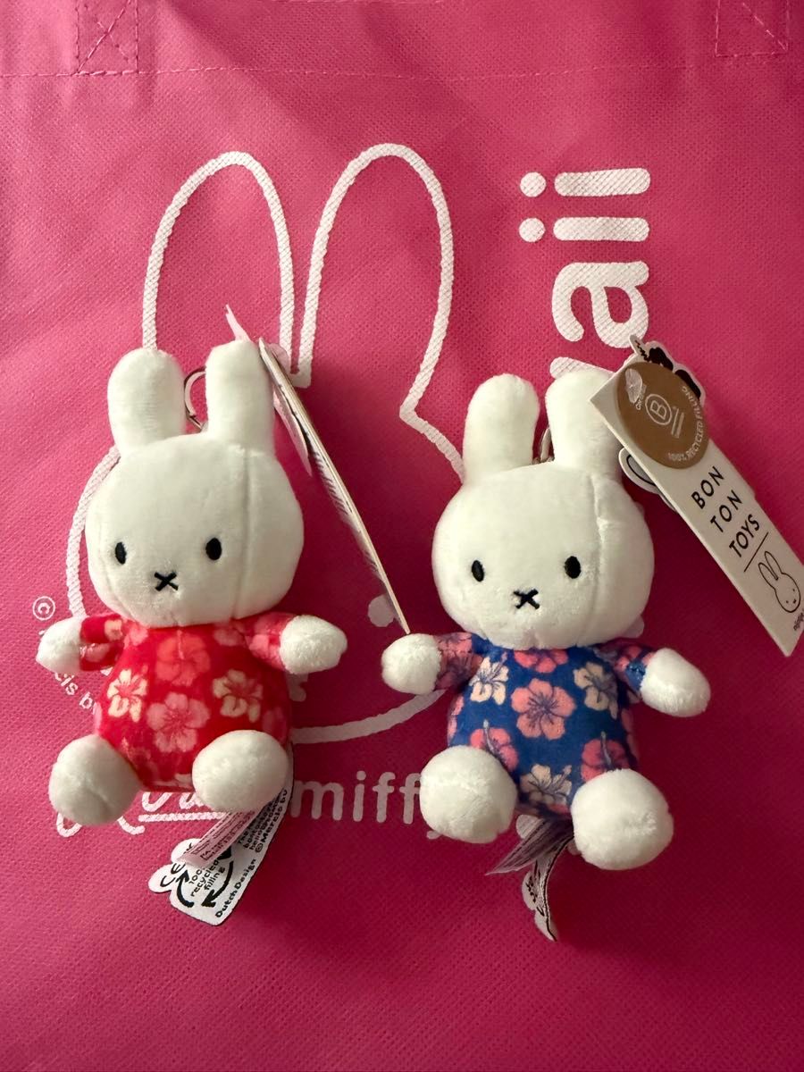 日本未発売 ミッフィー キラ Kira ハワイ限定 マスコット キーホルダー