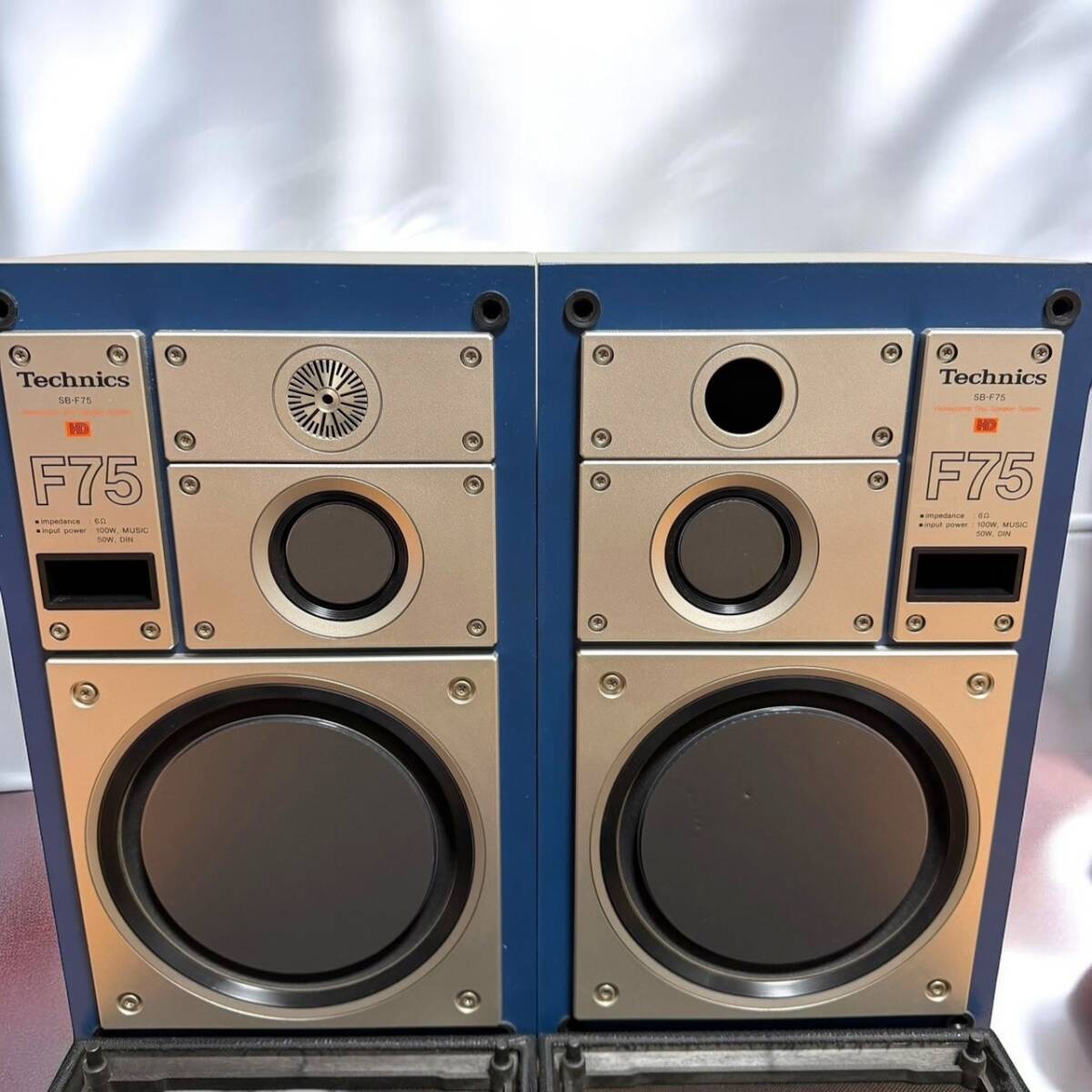 送料無料 Technics テクニクス SB-F75 3ウェイスピーカー 3way ペア