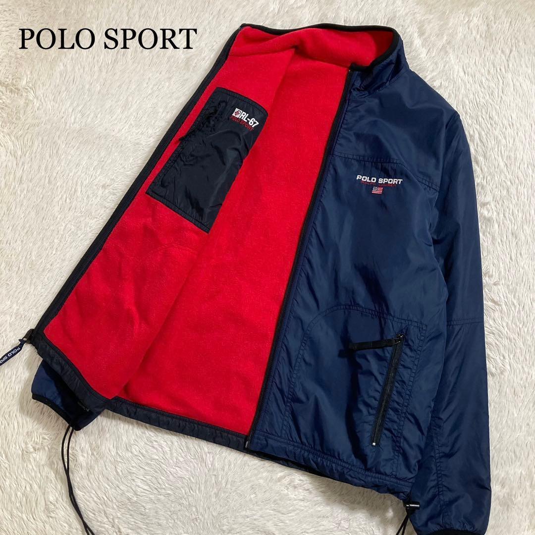 美品 POLO RALPH LAUREN ポロスポーツ ラルフローレン リバーシブル
