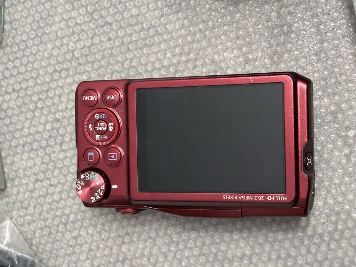 コンパクトデジタルカメラ ジャンク CANON PowerShot SX710HS レッド