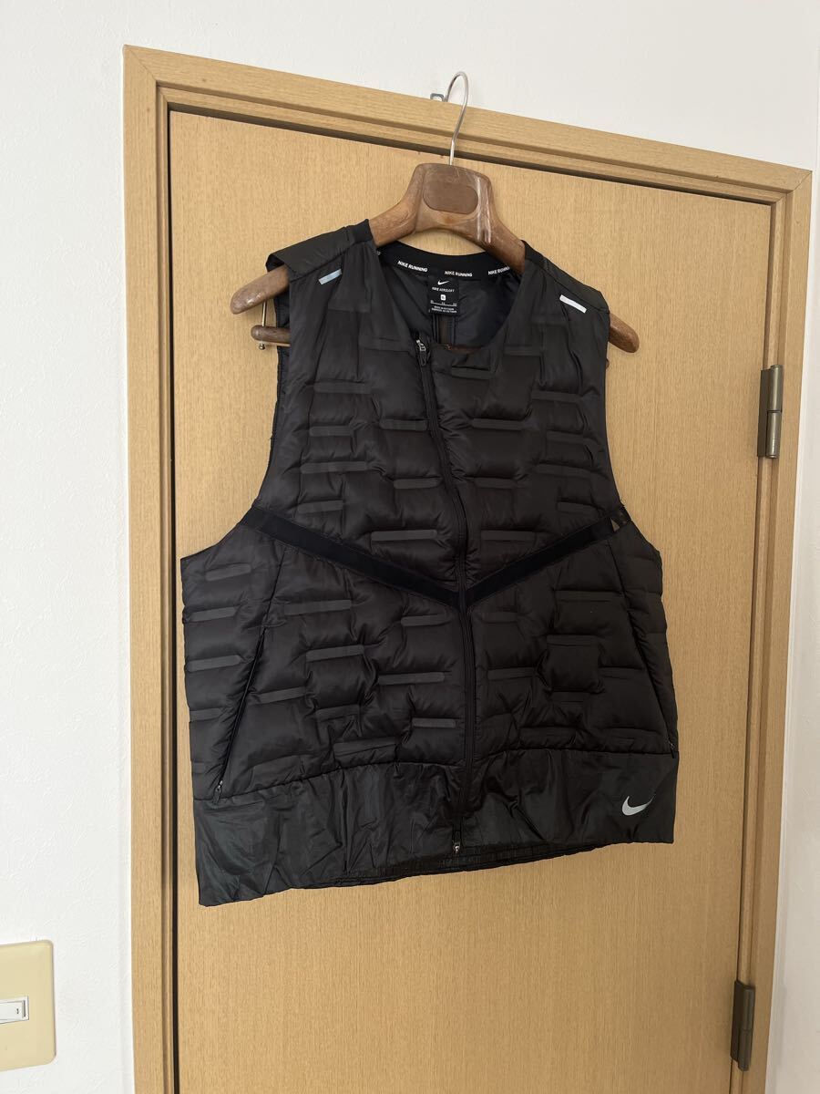 定価20 900円 NIKEナイキRUNNING エアロロフトウーヴンダウンベストXL