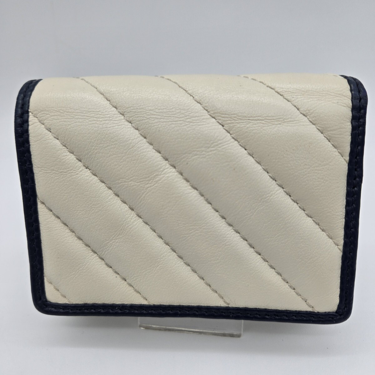 GUCCI グッチ 二つ折り財布 財布 GGマーモント キルティング レザー