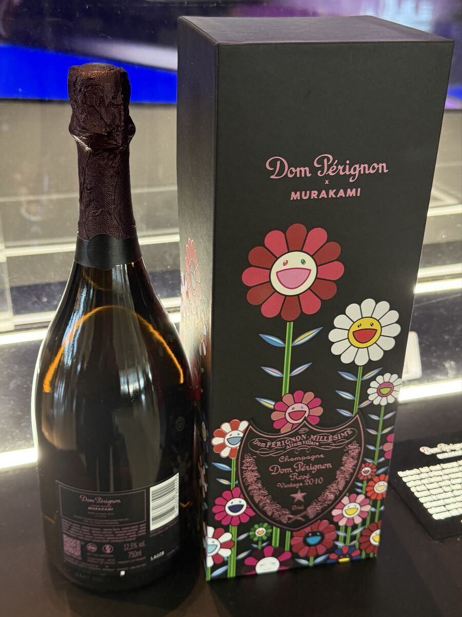新品 ③ Dom Prignon ドン・ペリニヨン ロゼ 2010 村上隆デザイン箱