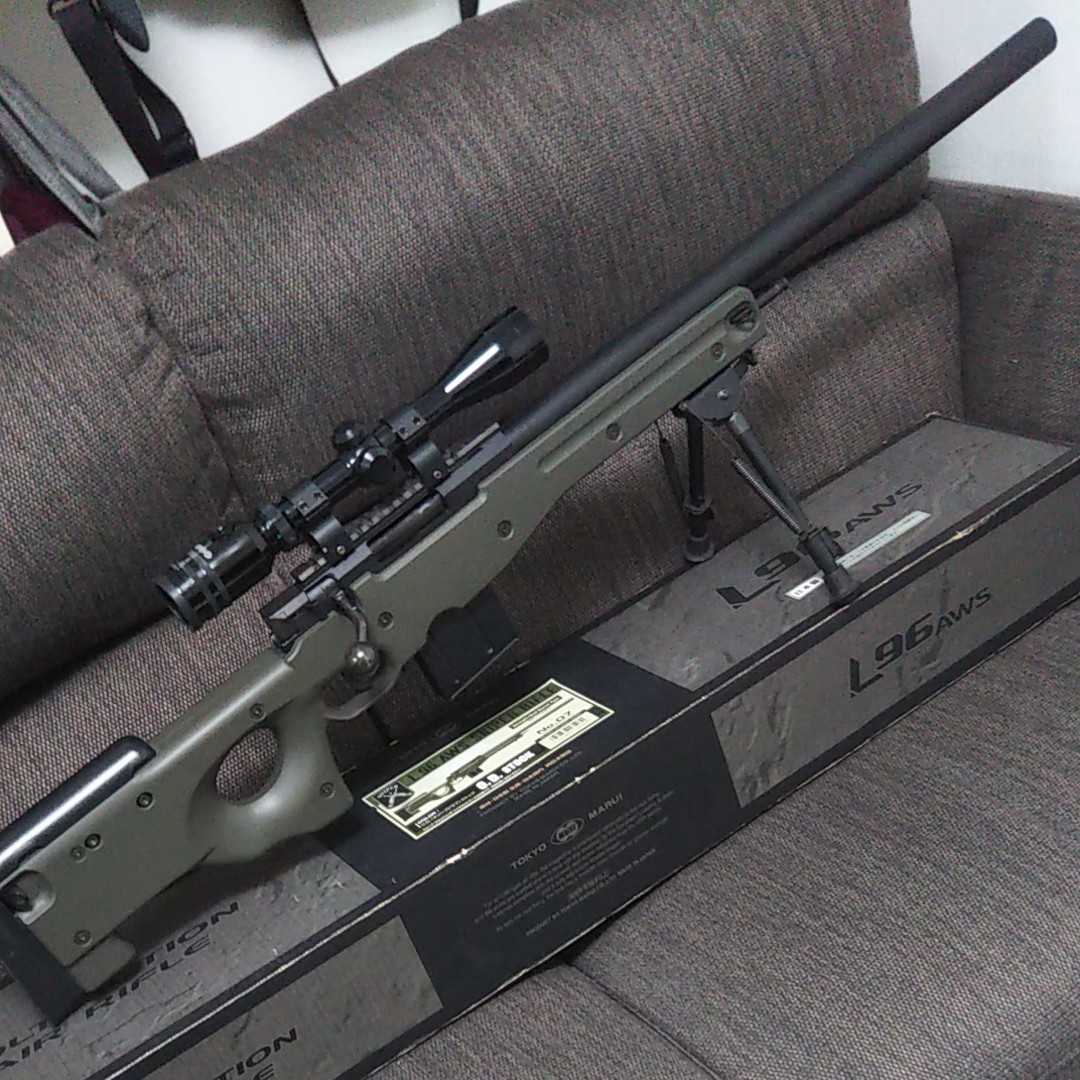 東京マルイ スナイパーライフル L96 内部カスタム オプション多数