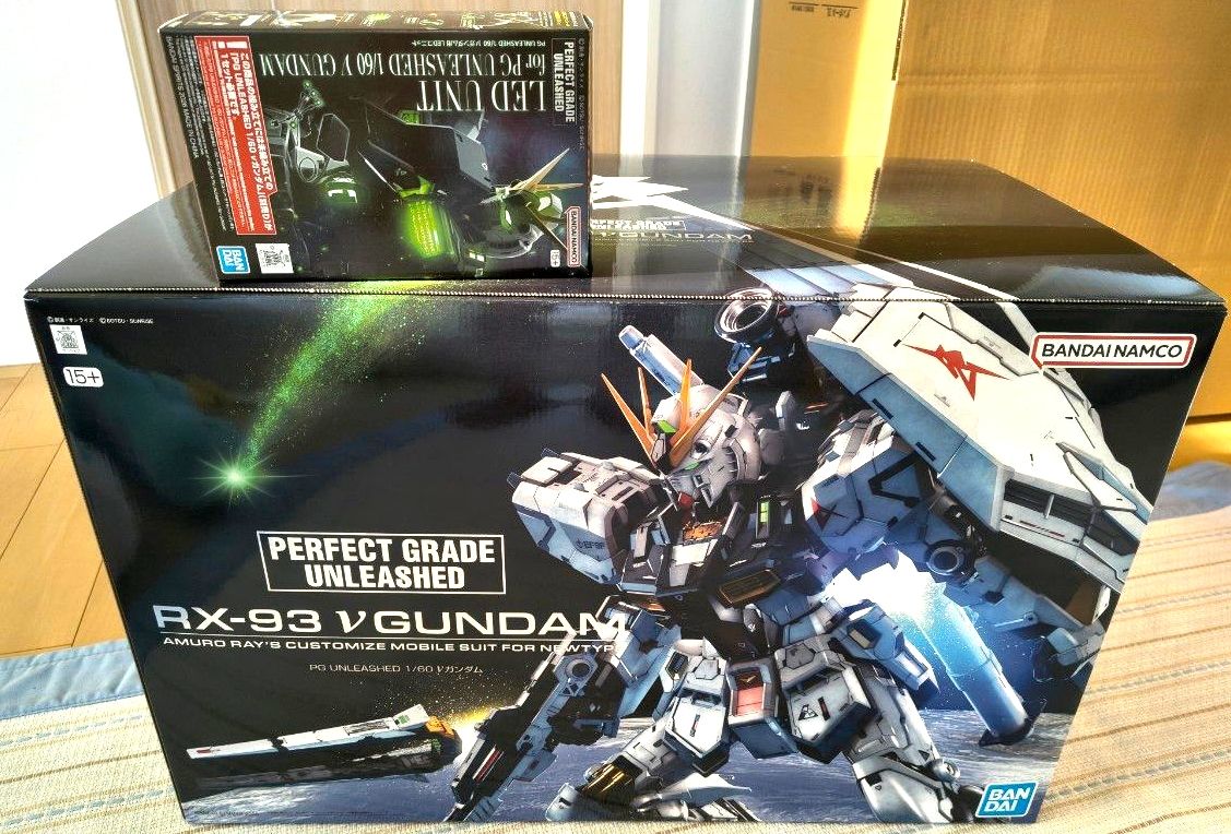 PG UNLEASHED 1/60 RX-93 νガンダム + LEDユニット セット｜Yahoo