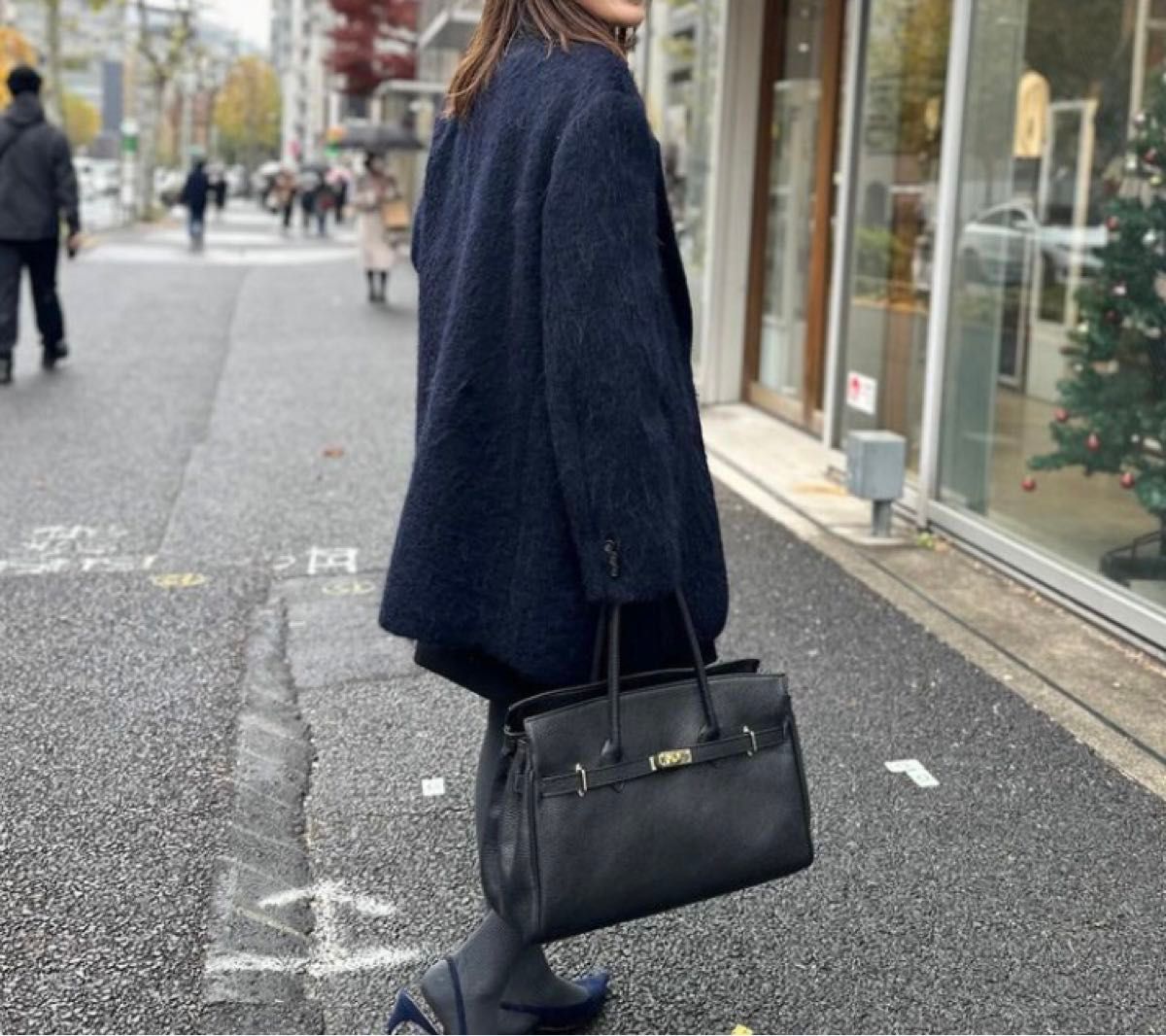NOLLEY'S ノーリーズ モヘヤシャギーPREMIUMテーラードジャケット 新品
