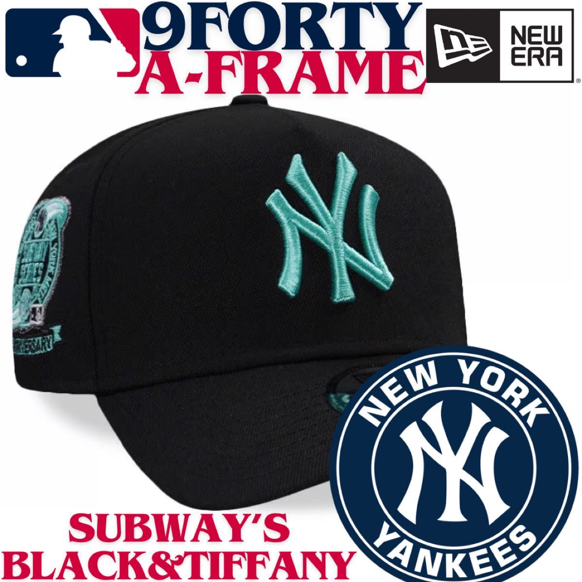 海外限定】ニューエラ MLB ニューヨークヤンキース 9FORTY Aフレーム