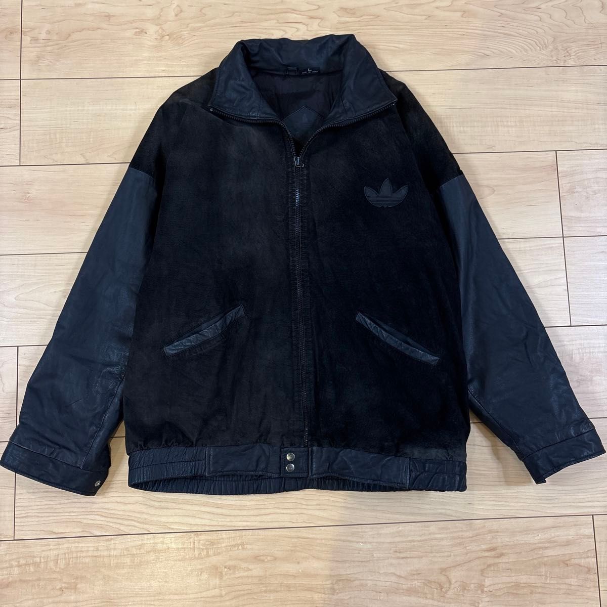 激レア】80s adidas RUN DMC レザートラックジャケット L｜Yahoo