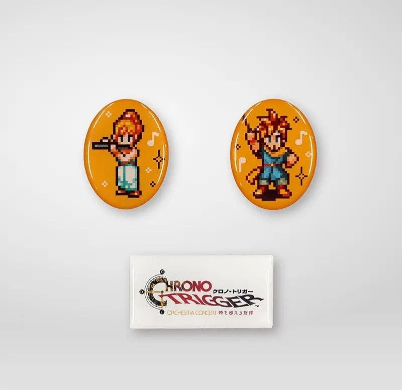 クロノトリガー 時を超える旋律 限定 アートボード ピンズ オルゴール