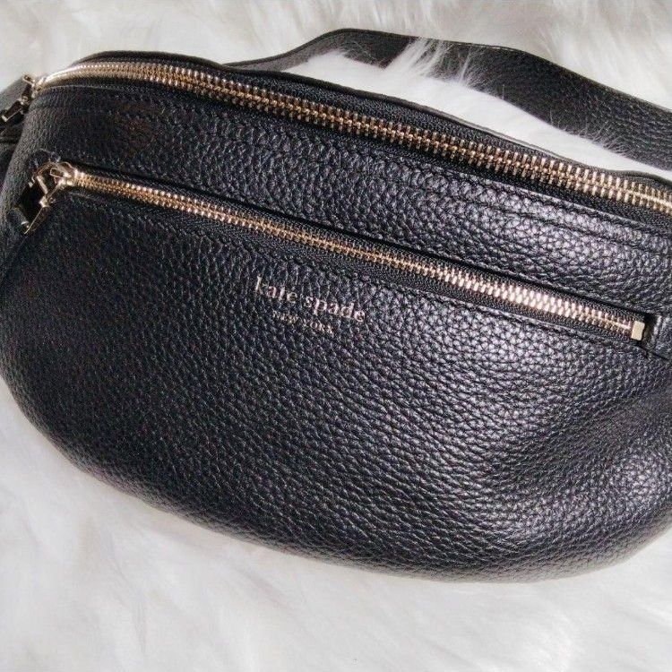 極美品 kate spade ケイトスペード ボディバッグ ウエストバッグ